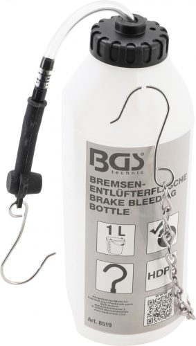 BGS technic Fék légtelenítő műanyag üveg (BGS 8519)