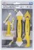 BGS DIY 3 részes szilikon fuga eltávolító és kaparó készlet (BGS 85213)
