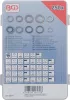 BGS technic Tömítőgyűrű-készlet | Vörösréz, Aluminium, Nejlon | 250 darabos (85225)