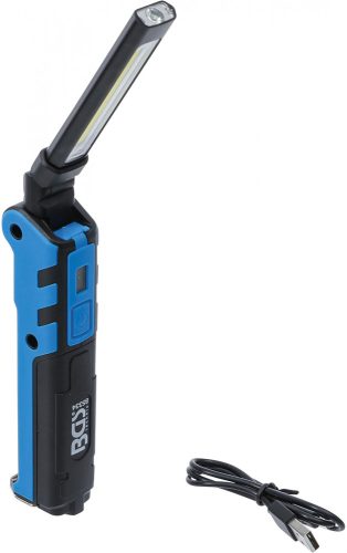 BGS technic Akkumulátoros elhajlítható lámpa | COB-LED | 5 W (BGS 85334)