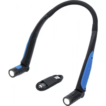   BGS technic Nyakban hordható akkus COB LED munkalámpa (85353)