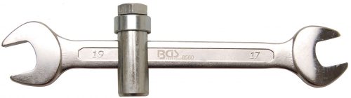 BGS technic Villás kulcs 17-19mm, csúszó adapterrel (BGS 8560)