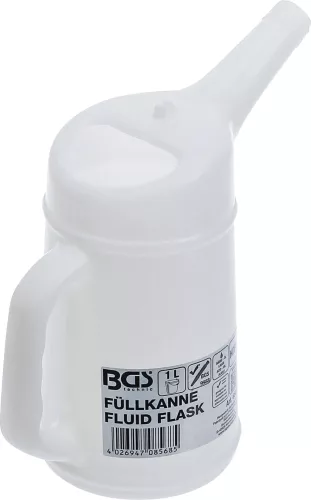 BGS technic Olaj és akkumulátor folyadék beöntő edény, 1 literes (BGS 8568)