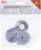 BGS technic Csiszoló tárcsák adapterrel, 50 mm (BGS 8590)