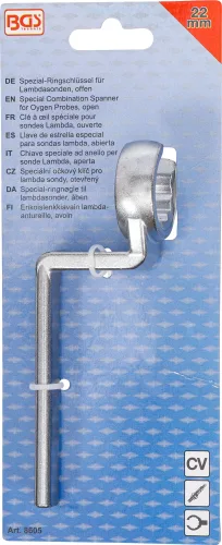 BGS technic Oxygen érzékelő kulcs, 22 mm (BGS 8605)