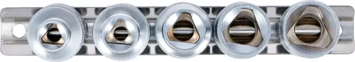 BGS technic 5 darabos Háromszög dugókulcs készlet, M5 - M12 (8 - 16,5 mm) (BGS 8608)