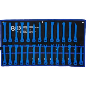   BGS technic 27 darabos díszítőelem, műanyag patent és panel eltávolító, valamint kaparó készlet (BGS 8611)