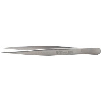   BGS technic Rozsdamentes acél hegyes csipesz, egyenes, 125 mm (BGS 8620)