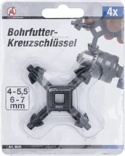 BGS DIY Univerzális kereszt tokmánykulcs (BGS 8625)