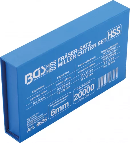 BGS technic HSS marófej készlet 7 db-os (BGS 8626)