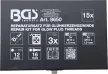 BGS technic Izzítógyertya menet javító készlet, M10x1.0 (BGS 8650)