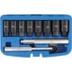 BGS technic 10 részes dugókulcs fej készlet kerékőr csavarokhoz (BGS 8656)