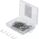 BGS technic U-alakú műanyagelem tűzőkapocs, 0.6mm, 100 darab, BGS 873 műanyag javító készlethez (BGS 873-1)