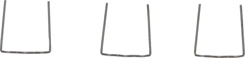 BGS technic U-alakú műanyagelem tűzőkapocs, 0.6mm, 100 darab, BGS 873 műanyag javító készlethez (BGS 873-1)