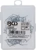 BGS technic U-alakú műanyagelem tűzőkapocs, 0.6mm, 100 darab, BGS 873 műanyag javító készlethez (BGS 873-1)