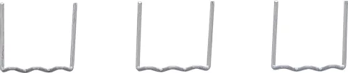 BGS technic U-alakú műanyagelem tűzőkapocs, 0.8mm, 100 darab, BGS 873 műanyag javító készlethez (BGS 873-2)
