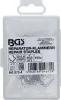 BGS technic Műanyagelem tűzőkapocs készlet | L alakú | Ø 0,6 mm | 100 darabos | a BGS 873 Műanyag javító szetthez (BGS 873-4)
