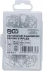 BGS technic Műanyagelem tűzőkapocs készlet | W alakú | Ø 0,8 mm | 100 darabos | a BGS 873 Műanyag javító szetthez (BGS 873-7)