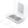 BGS technic Műanyagelem tűzőkapocs készlet | V alakú | Ø 0,6 mm | 100 darabos | a BGS 873 Műanyag javító szetthez (BGS 873-8)