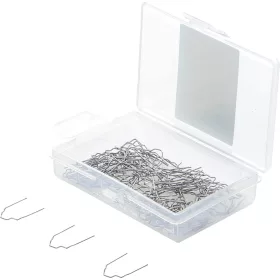   BGS technic Műanyagelem tűzőkapocs készlet | V alakú | Ø 0,6 mm | 100 darabos | a BGS 873 Műanyag javító szetthez (BGS 873-8)