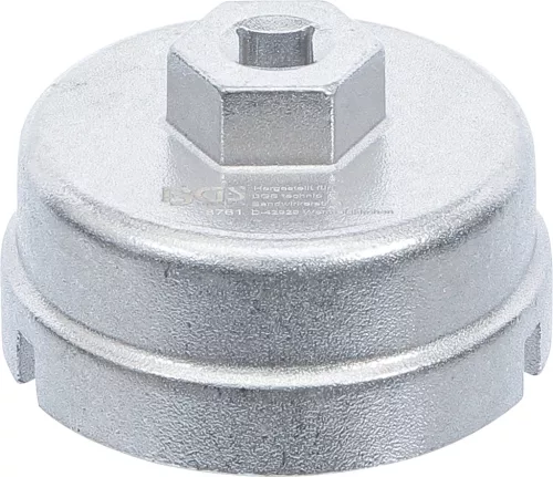 BGS technic Olajszűrő leszedő kupak Toyota / Lexus, 64.5 mm x P14 (BGS 8761)