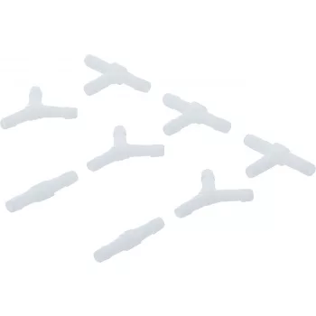   BGS technic 8 darabos csatlakozó készlet, 3mm belső átmérőjű gumi és műanyag csövekhez (BGS 8790-3)