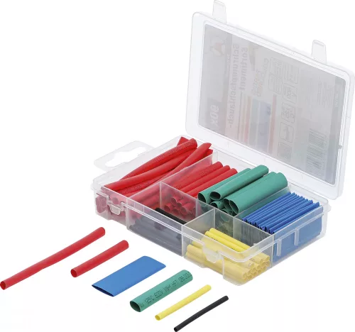 BGS DIY 90 részes színes zsugórcső készlet (BGS 88150)