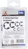BGS DIY 94 részes rögzítő gyűrű (E-gyűrű) készlet, 3-15 mm (BGS 88174)