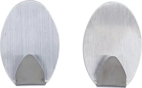 BGS DIY 2 részes rozsdamentes akasztó készlet, teherbírás max. 1 kg (BGS 88230)