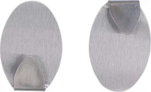 BGS DIY 2 részes rozsdamentes akasztó készlet, teherbírás max. 1 kg (BGS 88230)