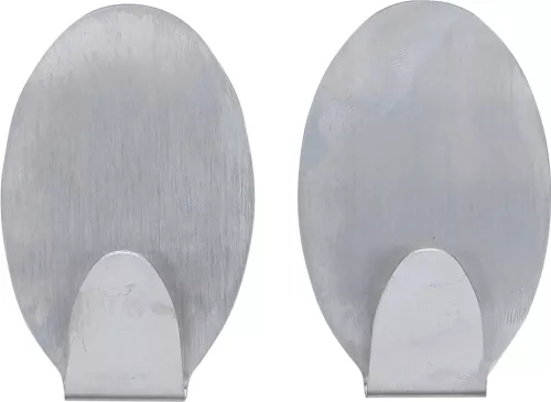 BGS DIY 2 részes rozsdamentes akasztó készlet, teherbírás max 1,5 kg (BGS 88232)