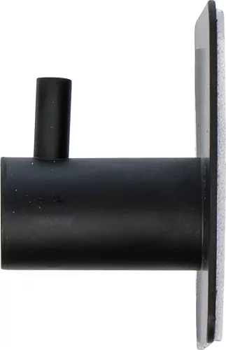BGS DIY Törölközőakasztó készlet | fekete | öntapadó | 6 darabos (BGS 88240)