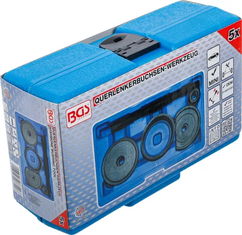 BGS technic Elülső lengőkar csapágypersely szerelő készlet BMW Mini-hez (Mini One, Cooper, Cooper S, 2001-től) (BGS 8842)