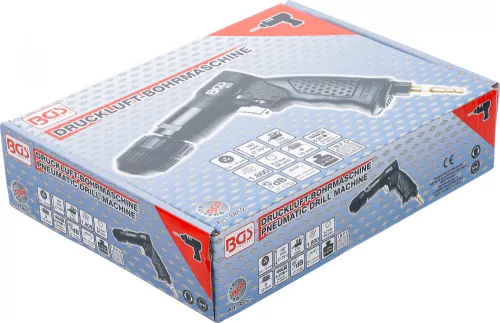 BGS technic Pneumatikus fúró kulcs nélküli, 10mm-es tokmánnyal (BGS 8852)