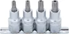 BGS technic 4 részes biztonsági Torx bit dugókulcs készlet, fúrt, 1/2", T40-T55 (BGS 8885)