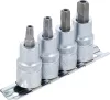 BGS technic 4 részes biztonsági Torx bit dugókulcs készlet, fúrt, 1/2", T40-T55 (BGS 8885)