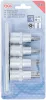 BGS technic 4 részes biztonsági Torx bit dugókulcs készlet, fúrt, 1/2", T40-T55 (BGS 8885)