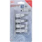   BGS technic 4 részes biztonsági Torx bit dugókulcs készlet, fúrt, 1/2", T40-T55 (BGS 8885)