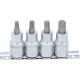 BGS technic 4 részes Torx bit dugókulcs készlet, 1/2", T40-T55 (BGS 8886)