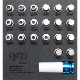  BGS technic 21 részes dugófej készlet BMW kerékőr csavarokhoz (BGS 8932)