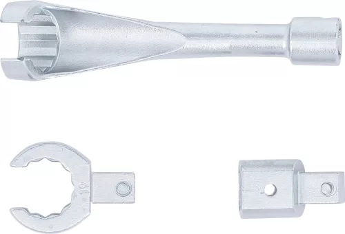 BGS technic Kipufogógáz-hőmérséklet érzékelő kulcskészlet VAG motorokhoz, 19 mm, 3 részes (BGS 8984)