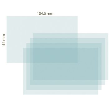   IWELD PANTHER FLEX belső védőplexi 104,5x64,0mm (8PNTHRFLXINNCL)