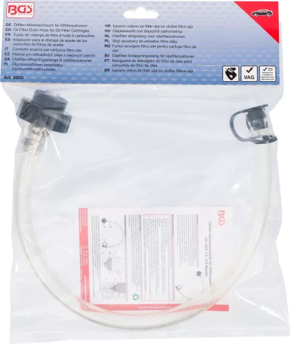 BGS technic Olajleresztő adapter olajszűrő kazettához (BGS 9000)