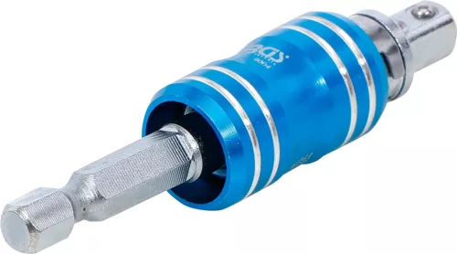 BGS technic Mágneses bit- és dugókulcstartó adapter, 2 az 1-ben, 1/4", 85 mm (BGS 9004)