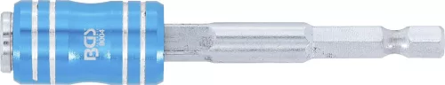 BGS technic Mágneses bit- és dugókulcstartó adapter, 2 az 1-ben, 1/4", 85 mm (BGS 9004)