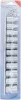 BGS technic 11 részes dugókulcs fej készlet, 1/2", 12 pontos, 10 - 21 mm (BGS 9107)
