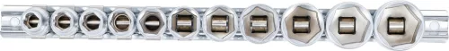 BGS technic 11 részes dugókulcs fej készlet, 3/8", 6 pontos, col méretek, 5/16" - 7/8" (BGS 9110)