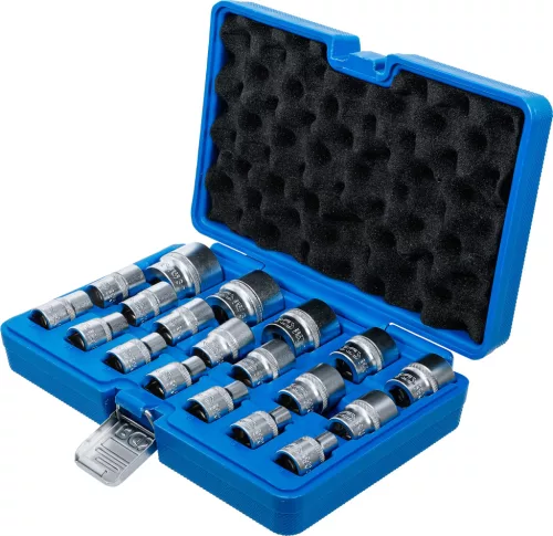 BGS technic Dugókulcskészlet, 1/2", 8 - 32 mm, 19 darabos (9131)