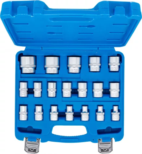 BGS technic Dugókulcskészlet, 1/2", 8 - 32 mm, 19 darabos (9131)