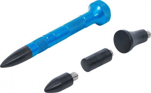 BGS technic Alumínium horpadáseltávolító toll (kiütőszerszám), cserélhető fejekkel, 100 mm (BGS 9155)
